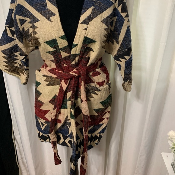Nakimuli Women’s Aztec Kimono size 1X - Picture 1 of 4
